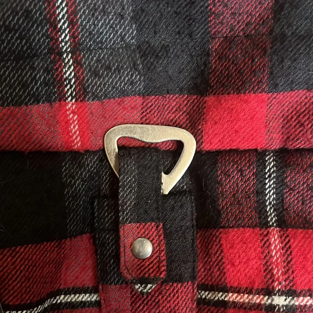 American Eagle Outfitters Trapper Aviator Plaid Hat Unisex Bottle Opener S